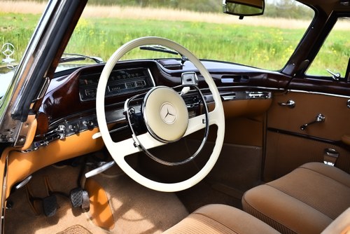 1960 Mercedes-Benz 220SE "Ponton" Sunroof Coupe 2,2L till salu (bild 47 av 161)
