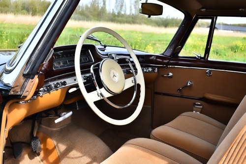 1960 Mercedes-Benz 220SE "Ponton" Sunroof Coupe 2,2L till salu (bild 48 av 161)