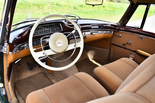 1960 Mercedes-Benz 220SE "Ponton" Sunroof Coupe 2,2L till salu (bild 57 av 161)