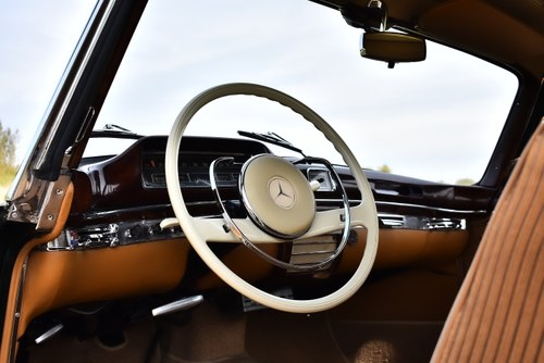 1960 Mercedes-Benz 220SE "Ponton" Sunroof Coupe 2,2L till salu (bild 59 av 161)