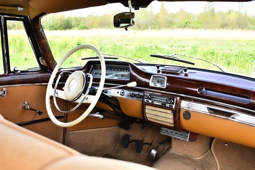 1960 Mercedes-Benz 220SE "Ponton" Sunroof Coupe 2,2L till salu (bild 68 av 161)