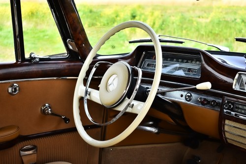 1960 Mercedes-Benz 220SE "Ponton" Sunroof Coupe 2,2L till salu (bild 73 av 161)