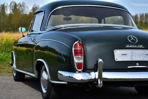 1960 Mercedes-Benz 220SE "Ponton" Sunroof Coupe 2,2L till salu (bild 138 av 161)