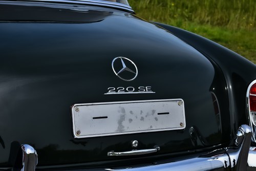 1960 Mercedes-Benz 220SE "Ponton" Sunroof Coupe 2,2L till salu (bild 139 av 161)