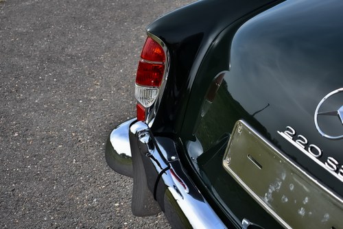 1960 Mercedes-Benz 220SE "Ponton" Sunroof Coupe 2,2L till salu (bild 145 av 161)
