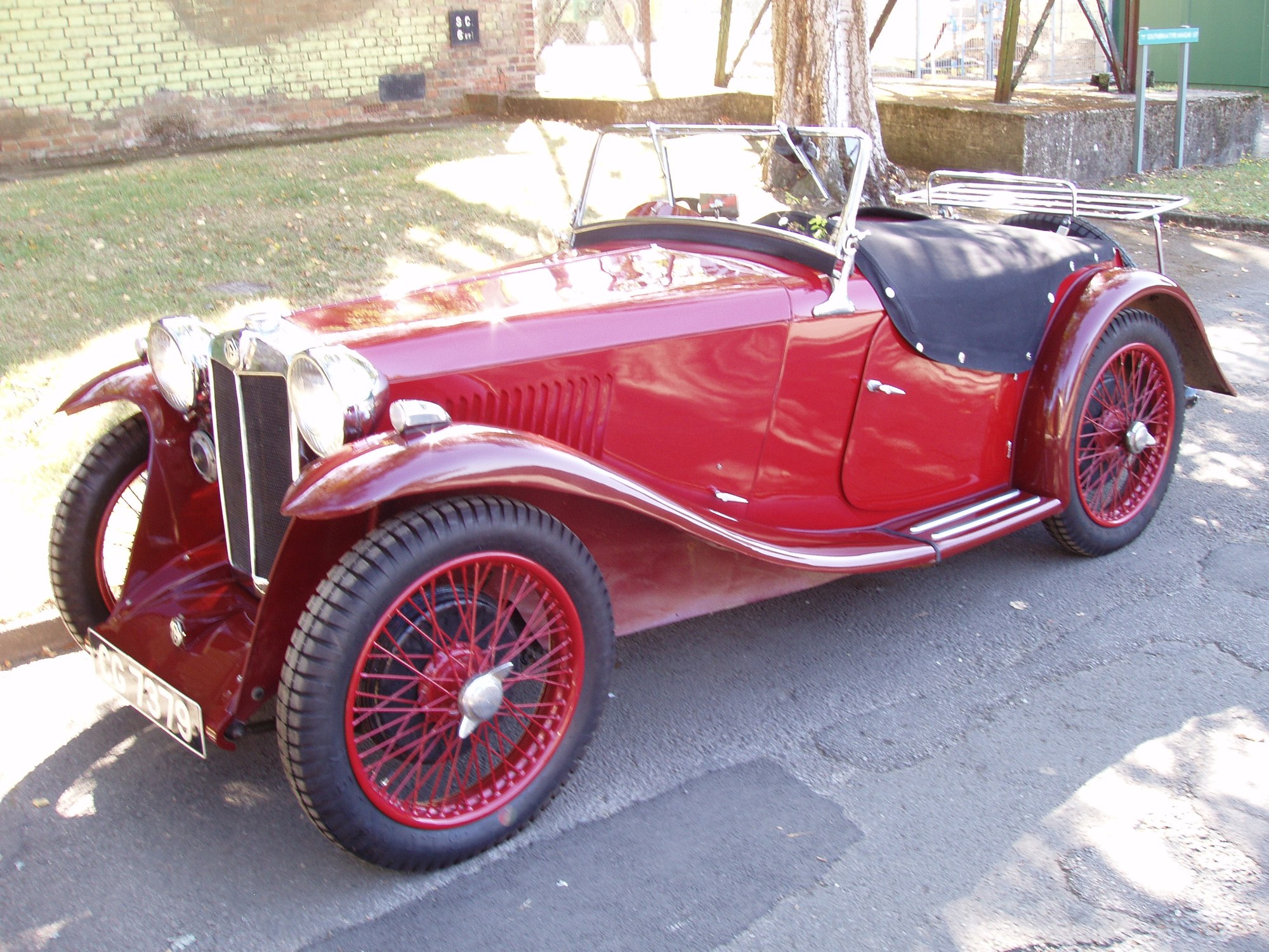 1934 MG PA 2-seat sports, foto 3