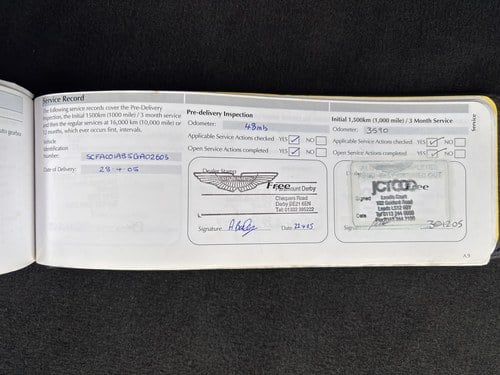 2005 Aston Martin DB9 V12 For Sale (picture 203 of 221)