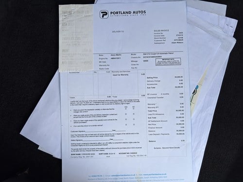 2005 Aston Martin DB9 V12 For Sale (picture 212 of 221)