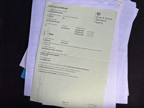 2005 Aston Martin DB9 V12 For Sale (picture 216 of 221)