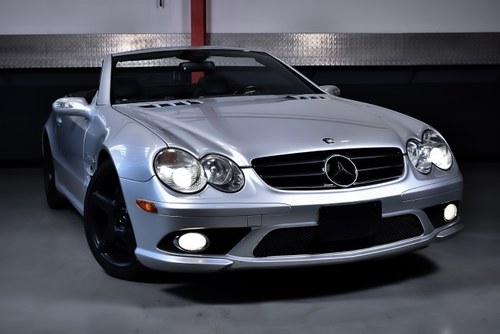 2008 Mercedes-Benz R230 SL55 AMG "Glass Sunroof" Convertible 5,5L V8 Te koop (foto 7 van 112)