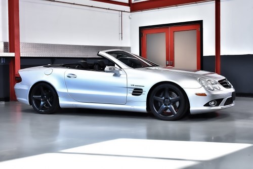 2008 Mercedes-Benz R230 SL55 AMG "Glass Sunroof" Convertible 5,5L V8 Te koop (foto 13 van 112)