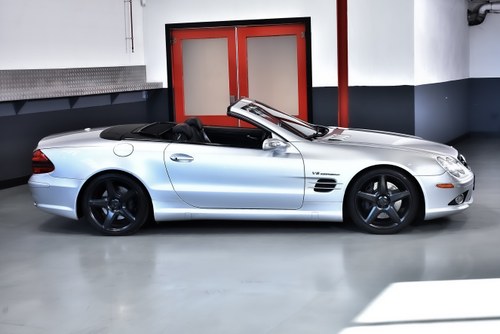 2008 Mercedes-Benz R230 SL55 AMG "Glass Sunroof" Convertible 5,5L V8 Te koop (foto 14 van 112)