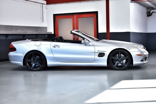 2008 Mercedes-Benz R230 SL55 AMG "Glass Sunroof" Convertible 5,5L V8 Te koop (foto 15 van 112)