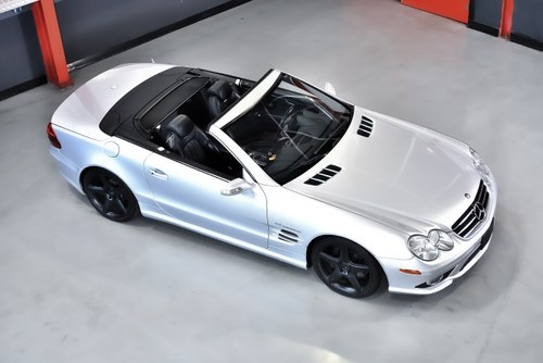 2008 Mercedes-Benz R230 SL55 AMG "Glass Sunroof" Convertible 5,5L V8 Te koop (foto 16 van 112)