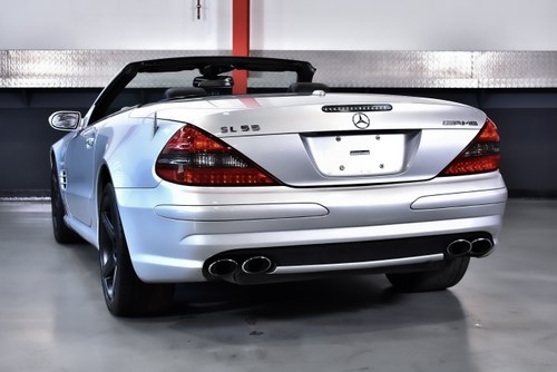 2008 Mercedes-Benz R230 SL55 AMG "Glass Sunroof" Convertible 5,5L V8 Te koop (foto 21 van 112)