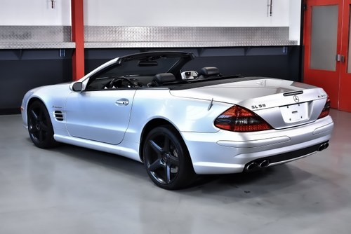 2008 Mercedes-Benz R230 SL55 AMG "Glass Sunroof" Convertible 5,5L V8 Te koop (foto 22 van 112)