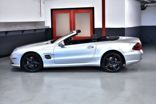 2008 Mercedes-Benz R230 SL55 AMG "Glass Sunroof" Convertible 5,5L V8 Te koop (foto 25 van 112)