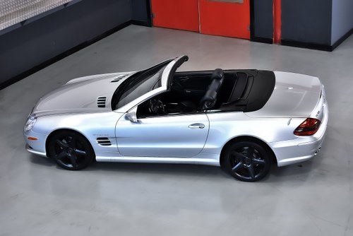 2008 Mercedes-Benz R230 SL55 AMG "Glass Sunroof" Convertible 5,5L V8 Te koop (foto 28 van 112)