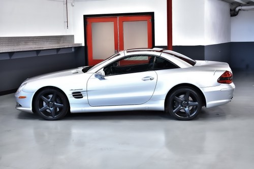 2008 Mercedes-Benz R230 SL55 AMG "Glass Sunroof" Convertible 5,5L V8 Te koop (foto 31 van 112)