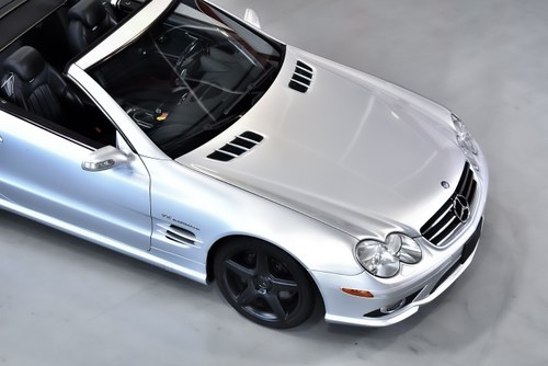 2008 Mercedes-Benz R230 SL55 AMG "Glass Sunroof" Convertible 5,5L V8 Te koop (foto 84 van 112)