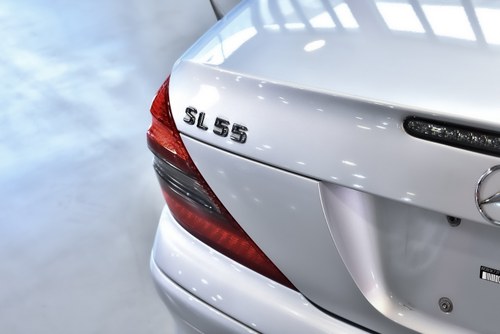 2008 Mercedes-Benz R230 SL55 AMG "Glass Sunroof" Convertible 5,5L V8 Te koop (foto 98 van 112)