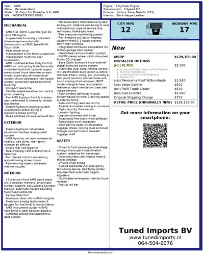 2008 Mercedes-Benz R230 SL55 AMG "Glass Sunroof" Convertible 5,5L V8 Te koop (foto 110 van 112)