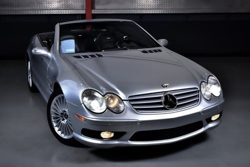 2004 Mercedes-Benz R230 SL55 AMG “Glass Sunroof” Convertible 5,5L V8 For Sale (picture 6 of 119)