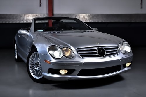 2004 Mercedes-Benz R230 SL55 AMG “Glass Sunroof” Convertible 5,5L V8 For Sale (picture 7 of 119)