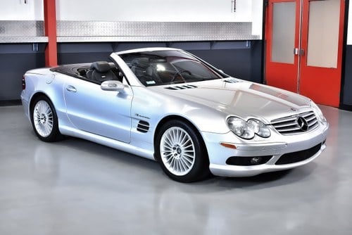 2004 Mercedes-Benz R230 SL55 AMG “Glass Sunroof” Convertible 5,5L V8 For Sale (picture 9 of 119)