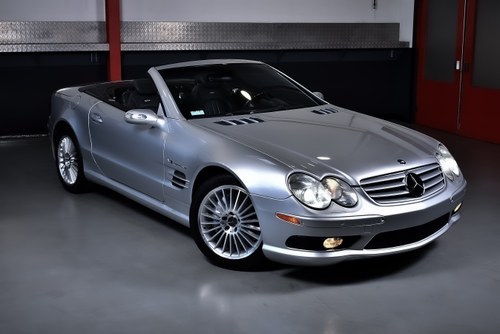 2004 Mercedes-Benz R230 SL55 AMG “Glass Sunroof” Convertible 5,5L V8 For Sale (picture 10 of 119)