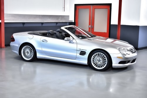 2004 Mercedes-Benz R230 SL55 AMG “Glass Sunroof” Convertible 5,5L V8 For Sale (picture 12 of 119)