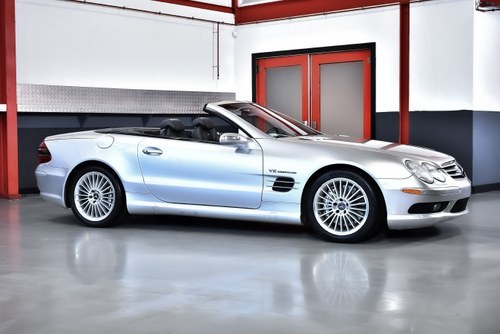 2004 Mercedes-Benz R230 SL55 AMG “Glass Sunroof” Convertible 5,5L V8 For Sale (picture 14 of 119)
