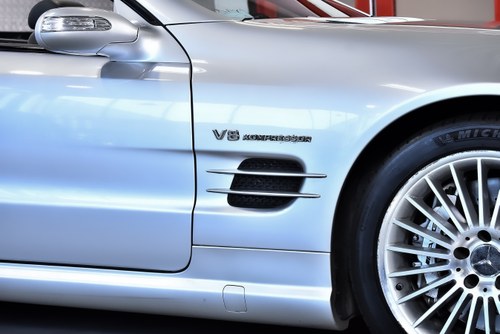 2004 Mercedes-Benz R230 SL55 AMG “Glass Sunroof” Convertible 5,5L V8 For Sale (picture 80 of 119)