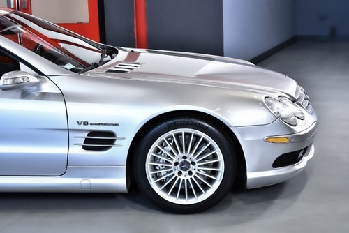 2004 Mercedes-Benz R230 SL55 AMG “Glass Sunroof” Convertible 5,5L V8 For Sale (picture 81 of 119)