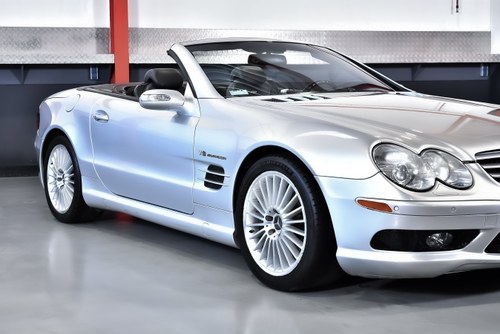 2004 Mercedes-Benz R230 SL55 AMG “Glass Sunroof” Convertible 5,5L V8 For Sale (picture 83 of 119)