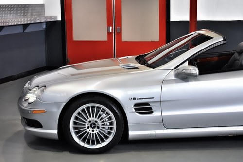 2004 Mercedes-Benz R230 SL55 AMG “Glass Sunroof” Convertible 5,5L V8 For Sale (picture 93 of 119)