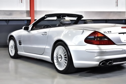 2004 Mercedes-Benz R230 SL55 AMG “Glass Sunroof” Convertible 5,5L V8 For Sale (picture 102 of 119)