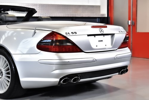 2004 Mercedes-Benz R230 SL55 AMG “Glass Sunroof” Convertible 5,5L V8 For Sale (picture 103 of 119)