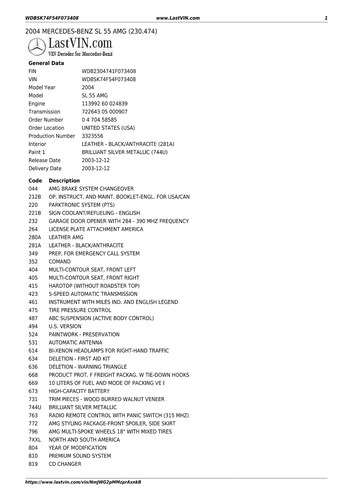 2004 Mercedes-Benz R230 SL55 AMG “Glass Sunroof” Convertible 5,5L V8 For Sale (picture 118 of 119)