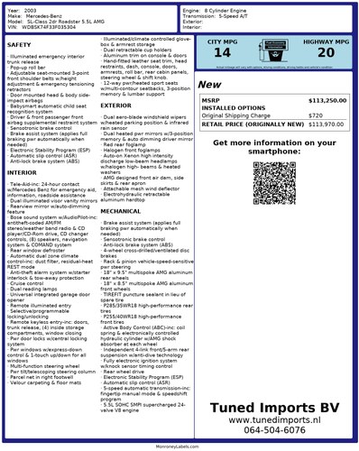 2003 Mercedes-Benz SL55 AMG R230 For Sale (picture 99 of 101)