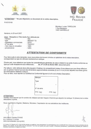 1953 MG TD Mark II In vendita (immagine 220 di 234)