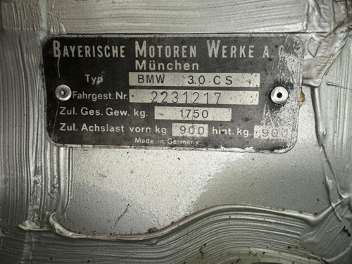 1973 BMW 3.0 CS E9 - Nut and Bolt restoration For Sale (picture 26 of 83)