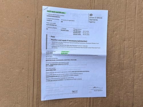 2003 Alfa Romeo 147 GTA For Sale (picture 142 of 144)