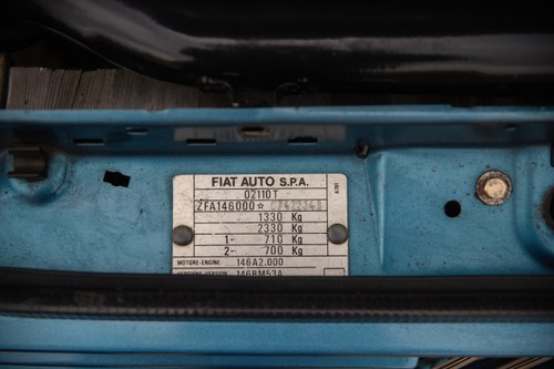 1989 Fiat Uno Turbo i.e For Sale (picture 111 of 132)
