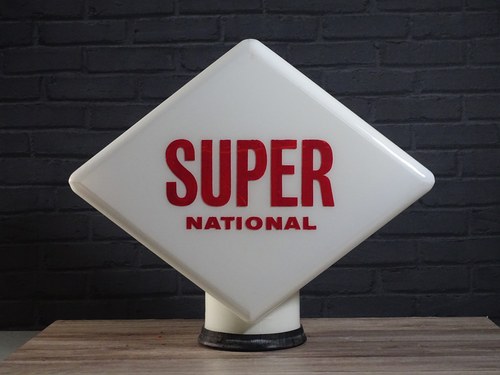 Super National 2 original 1960’s glass globe For Sale by Auction