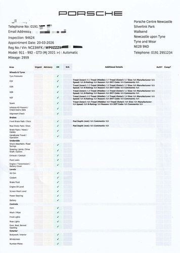2023 Porsche 911 GT3 992 - 2.9k Miles En venta (imagen 122 de 130)