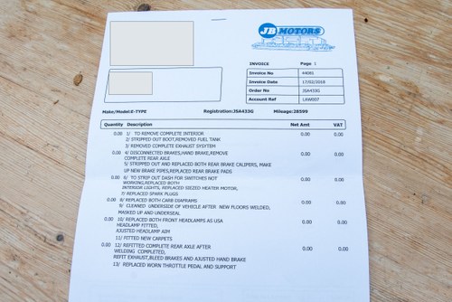 1969 Jaguar E-Type Series 2 OTS till salu (bild 179 av 203)