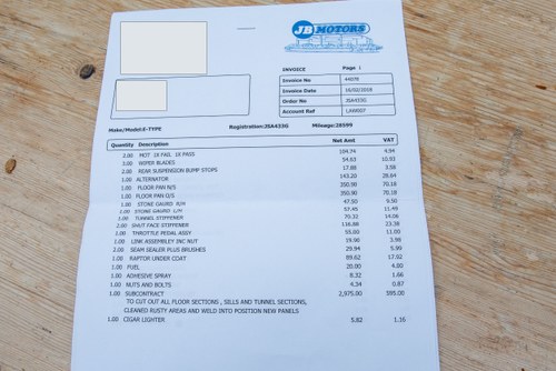 1969 Jaguar E-Type Series 2 OTS till salu (bild 181 av 203)