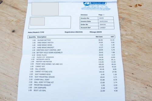 1969 Jaguar E-Type Series 2 OTS till salu (bild 182 av 203)