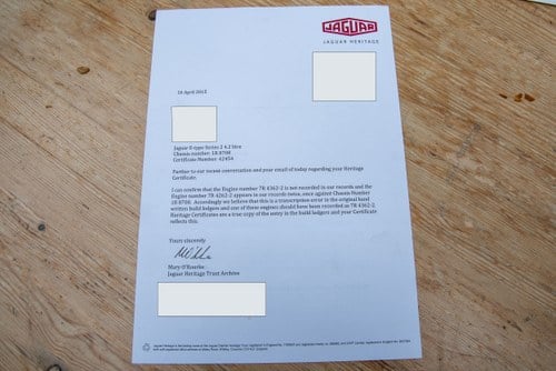 1969 Jaguar E-Type Series 2 OTS till salu (bild 186 av 203)